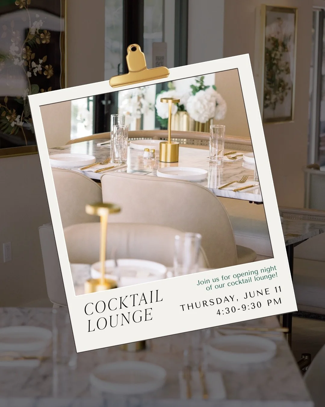 Later nights are officially on the menu. 🍸

The Scene Cocktail Lounge is live Thursday, June 11, at 4:30 PM. New cocktails, a new menu, low lighting, and good music. Same Scene you know and love, just a little moodier.

See you soon.