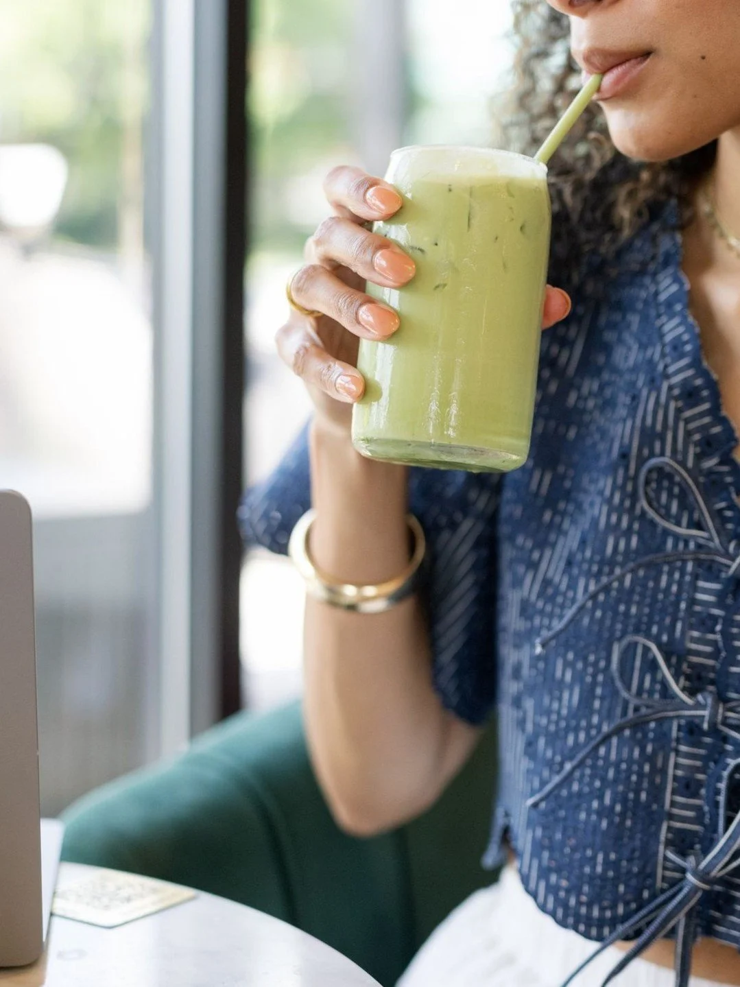 It's time for a matcha break. Barista's orders.