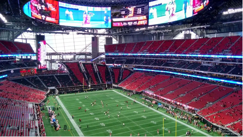 300 Level Endzone — Mercedes-Benz Stadium