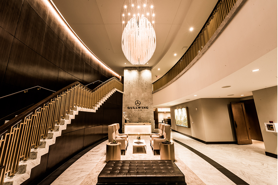 Gullwing Suites — Mercedes-Benz Stadium