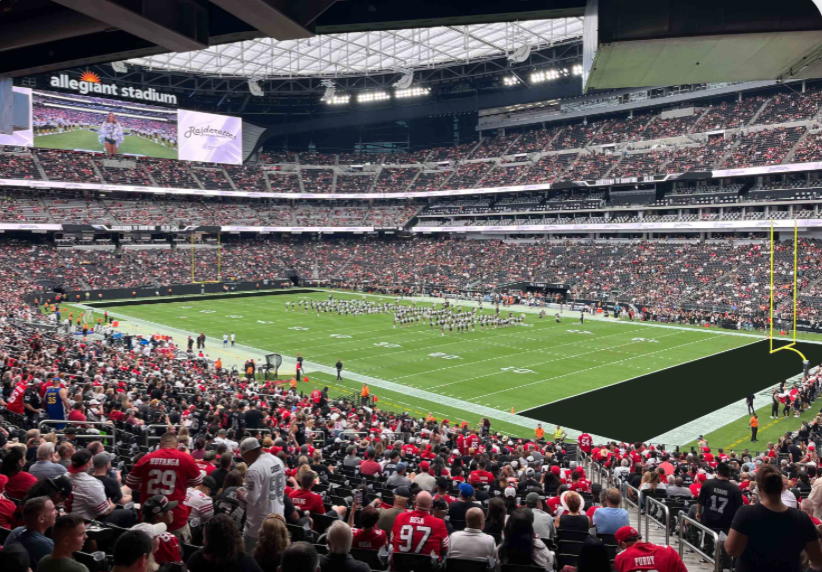 100/200 Level Sideline — Allegiant Stadium