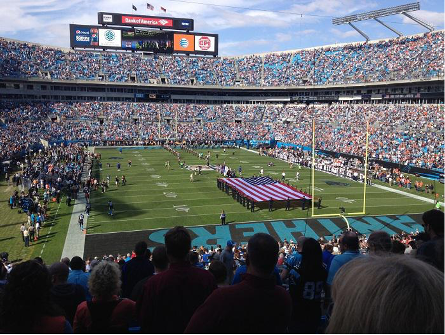 Endzone Level Suites — Bank of America Stadium