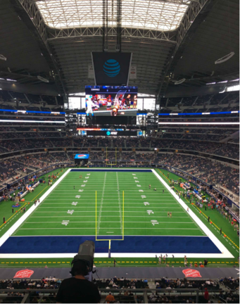 400 Level Endzone — AT&T Stadium
