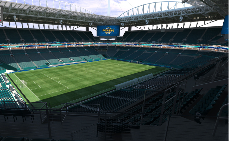 300 Level End Zone — Hard Rock Stadium