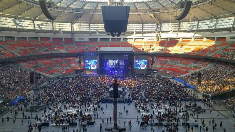 400 Level Endzone — BC Place