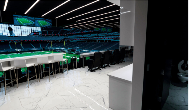 End Zone Suite — Allegiant Stadium