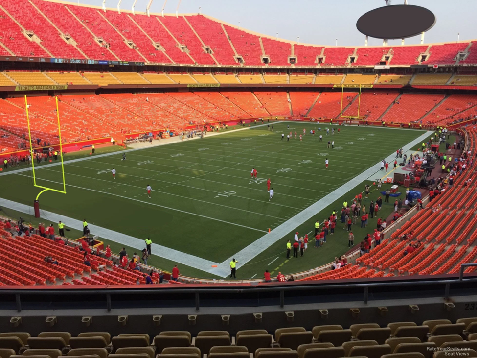 Suite views — Arrowhead Stadium