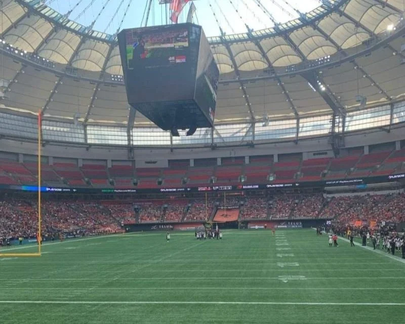 100 Level Endzone — BC Place