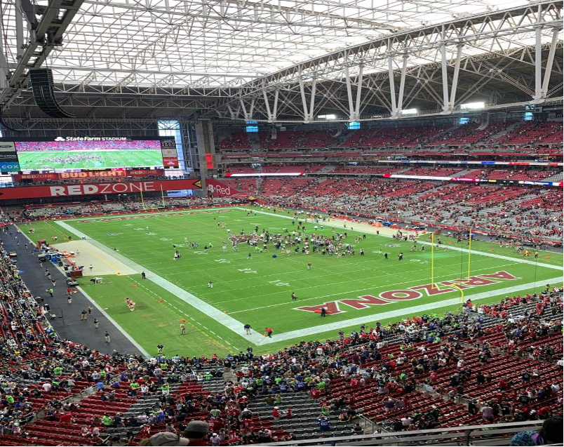 Upper Level Endzone — State Farm Stadium