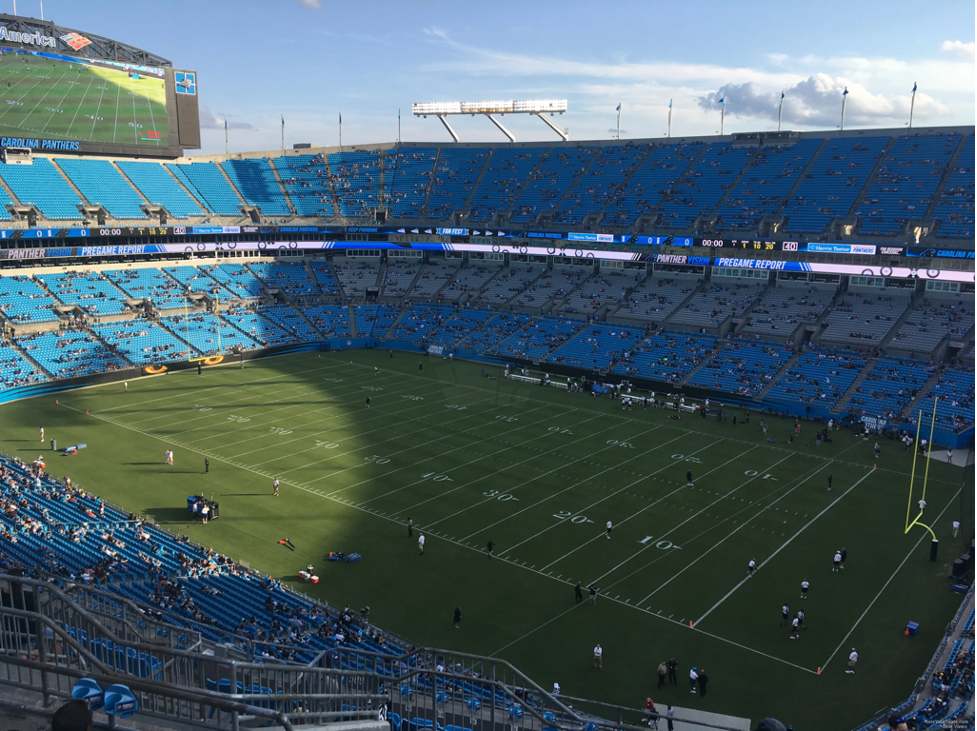 Upper Level Corner — Bank of America Stadium
