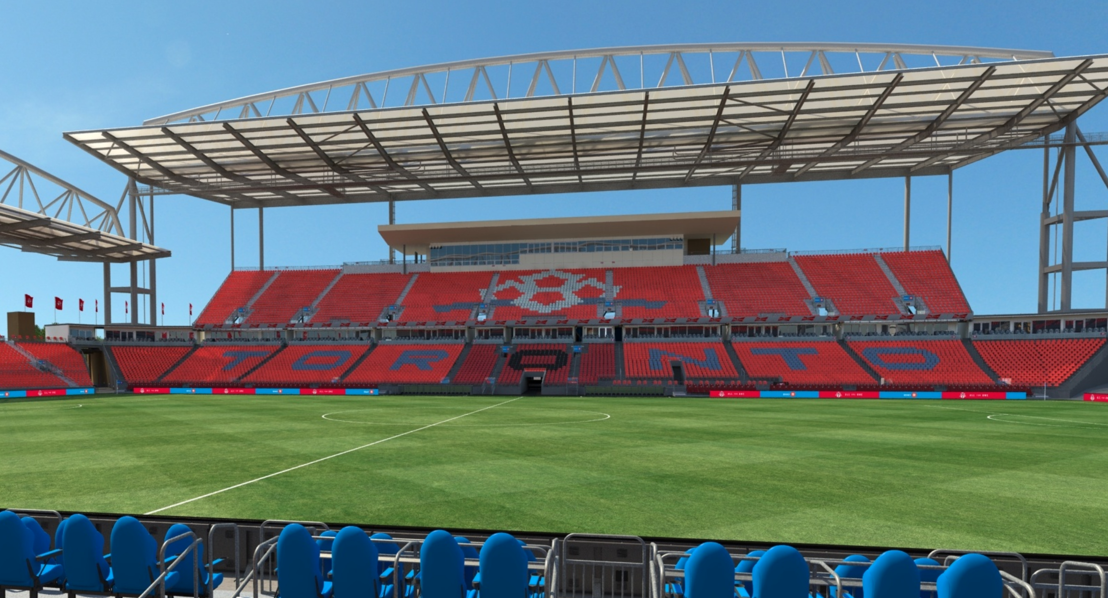 100 Level Sidelines — BMO Field
