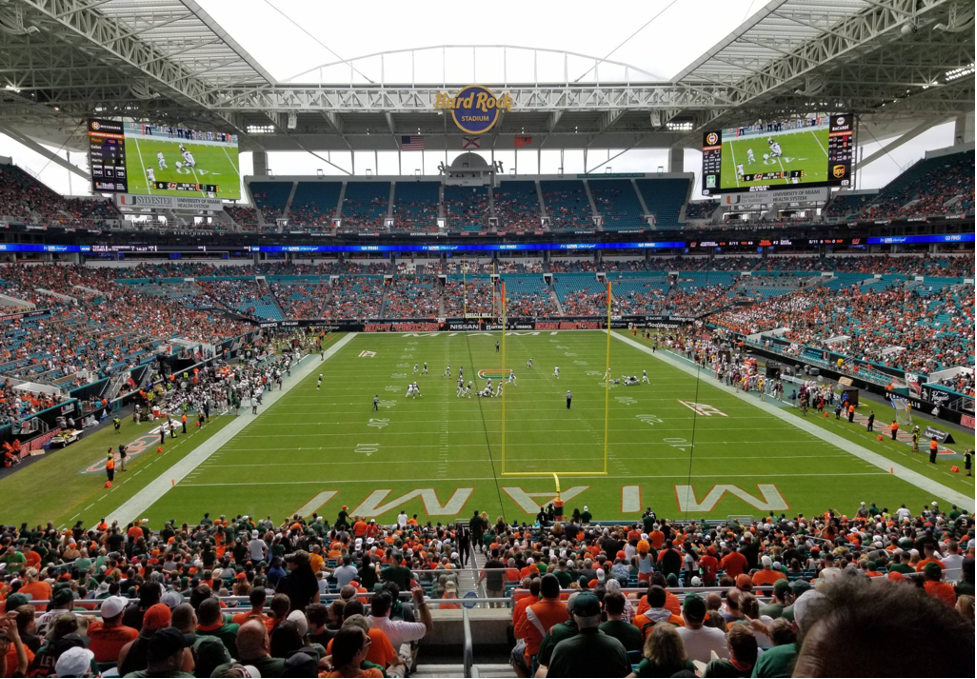 Hard Rock Stadium suite views