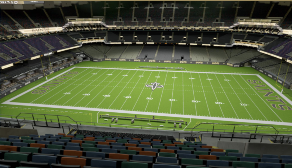 Terrace Level Sideline — Caesars Superdome