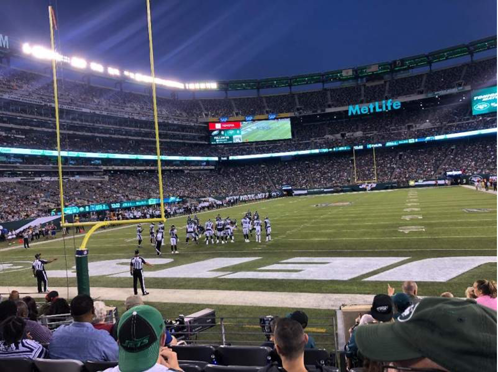 100 Level Endzone — MetLife Stadium
