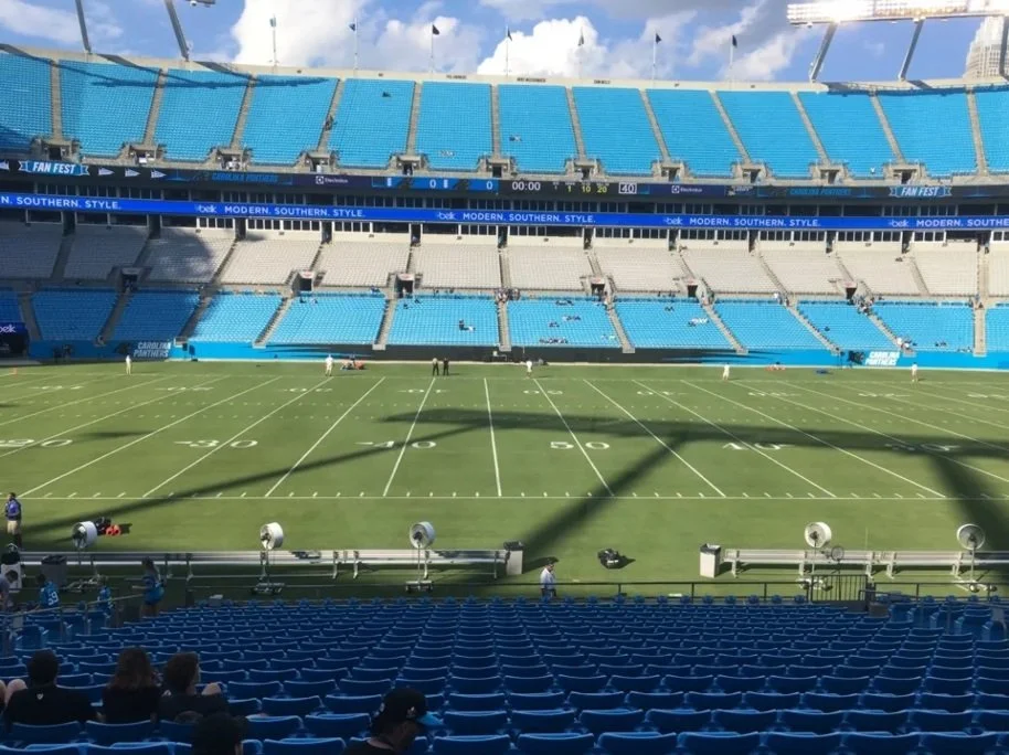 100 Level Sidelines — Bank of America Stadium
