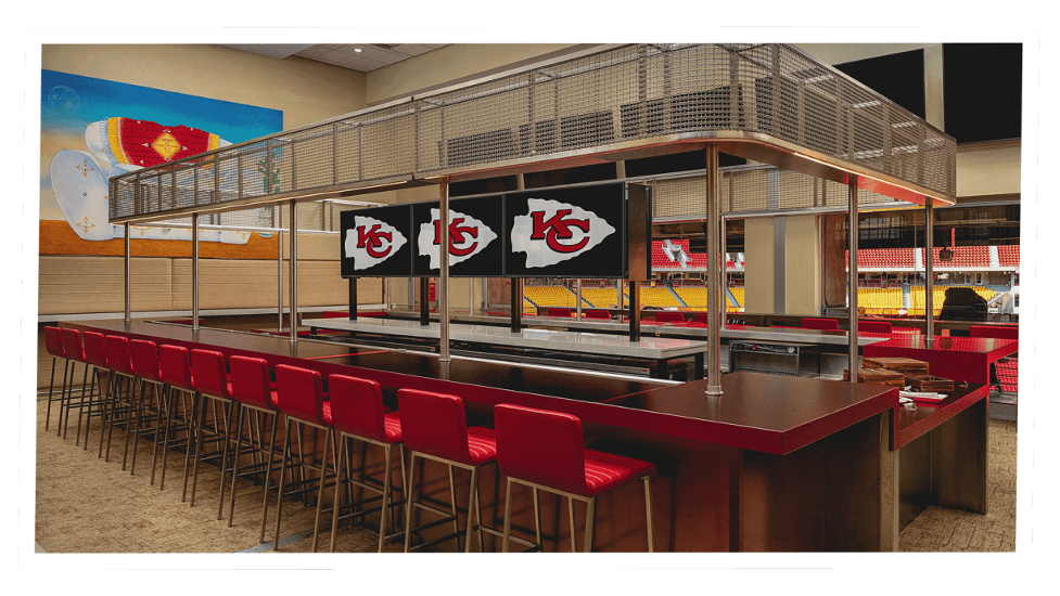 Champions Club Suite — Arrowhead Stadium