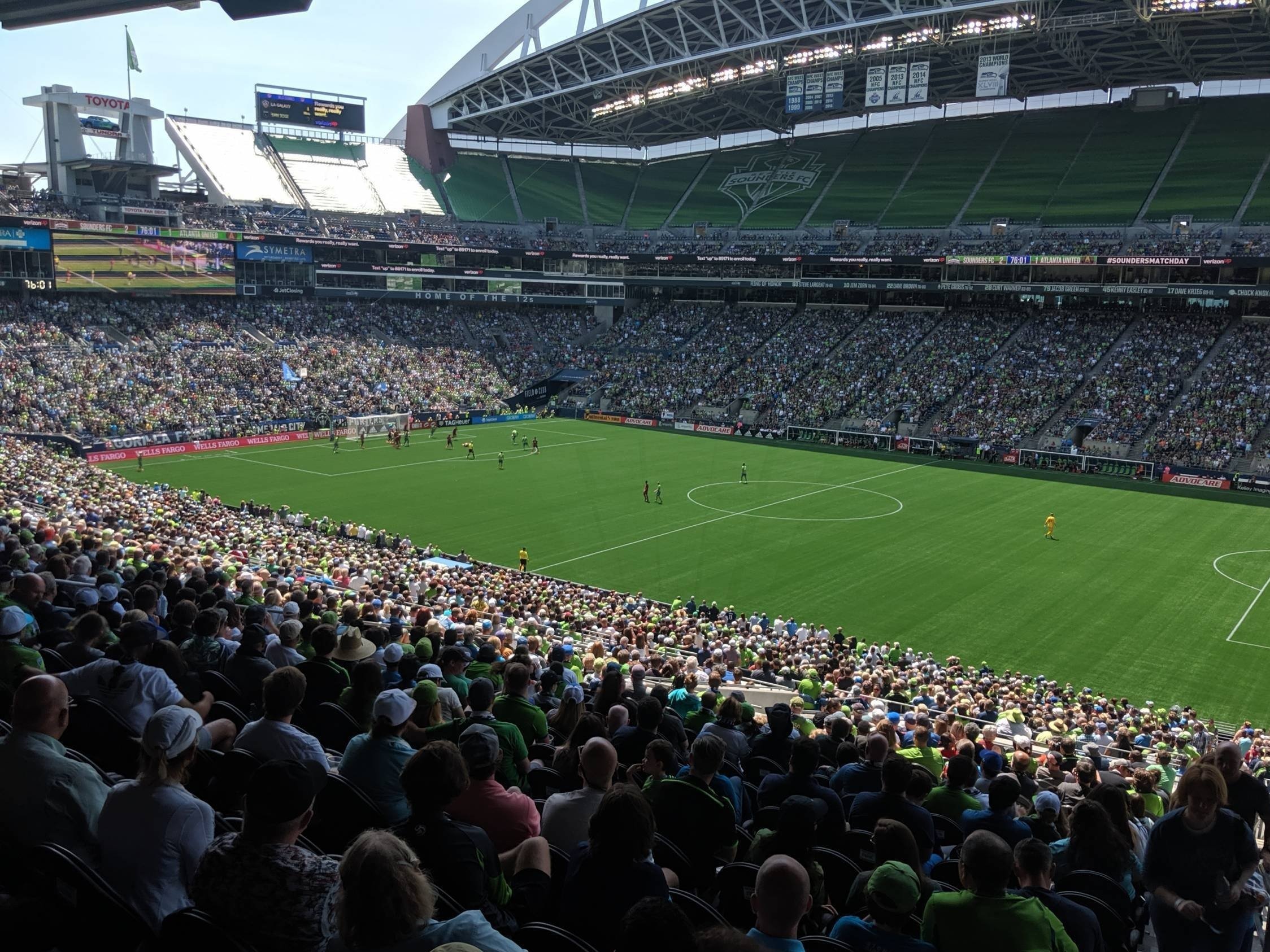 Club Level Suite Views — Lumen Field