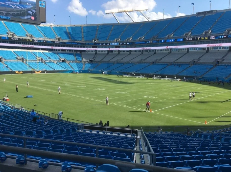 100 Level Corner — Bank of America Stadium