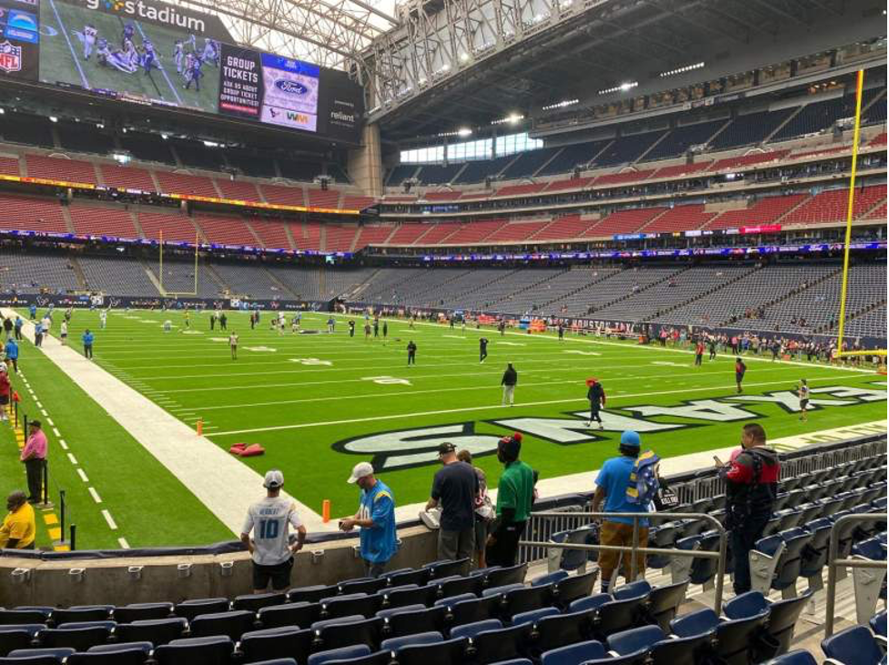 100 Level Corner — NRG Stadium