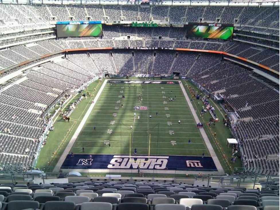 300 Level Endzone — MetLife Stadium