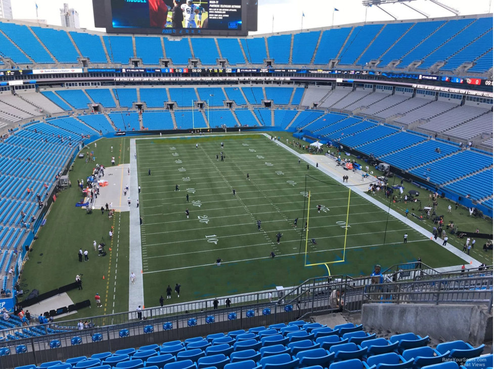 Upper Level Endzone — Bank of America Stadium