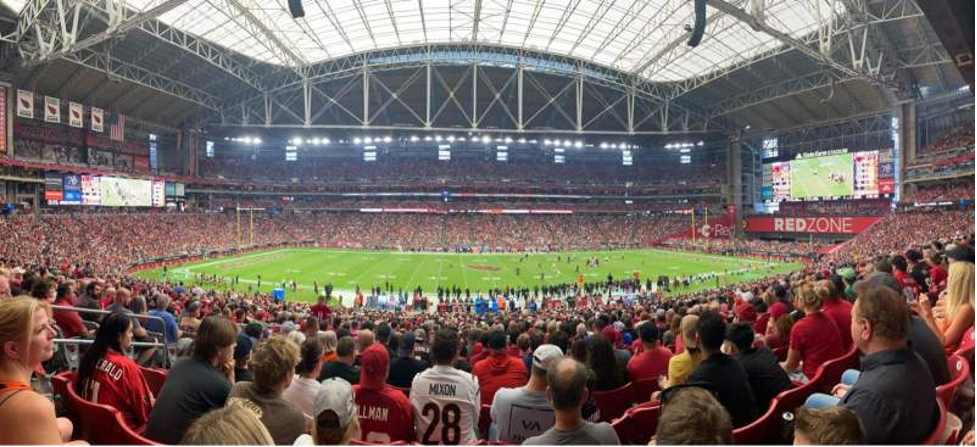 100 Level Sidelines — State Farm Stadium