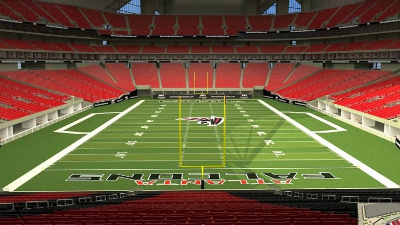 100 Level Endzone — Mercedes-Benz Stadium