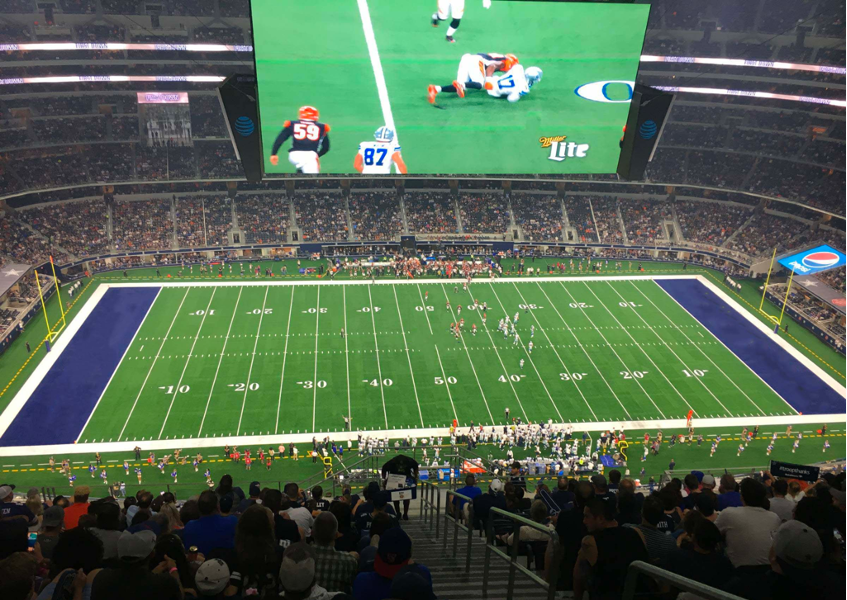 400 Level Sideline — AT&T Stadium