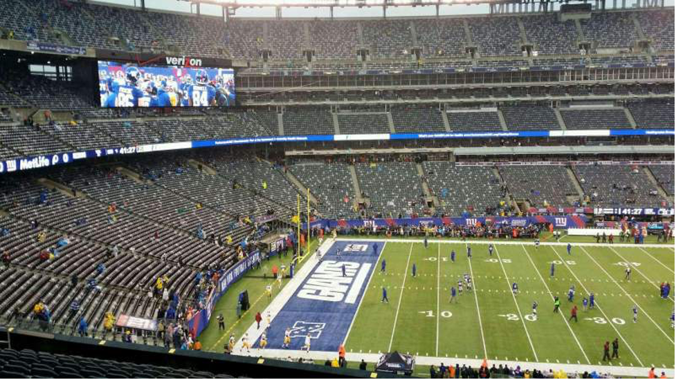 200 Level Sidelines (Mezzanine Club) — MetLife Stadium