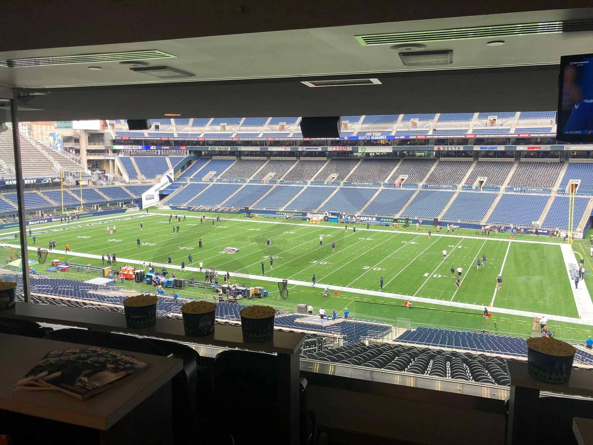 Luxury Suite views — Lumen Field