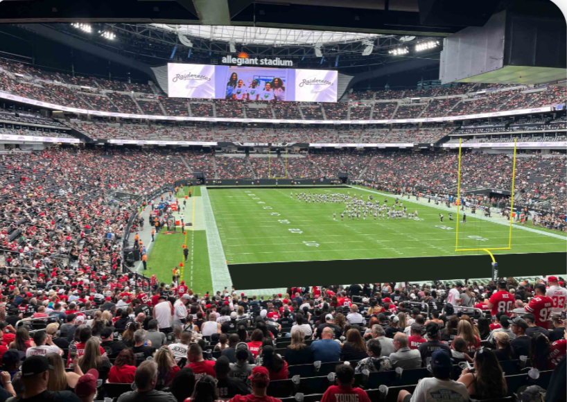 100/200 Level Corner — Allegiant Stadium