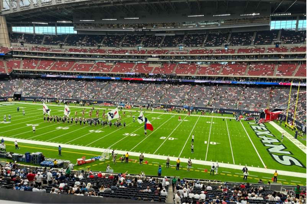 200 Level Sidelines — NRG Stadium