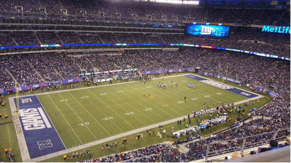 300 Level Corner — MetLife Stadium