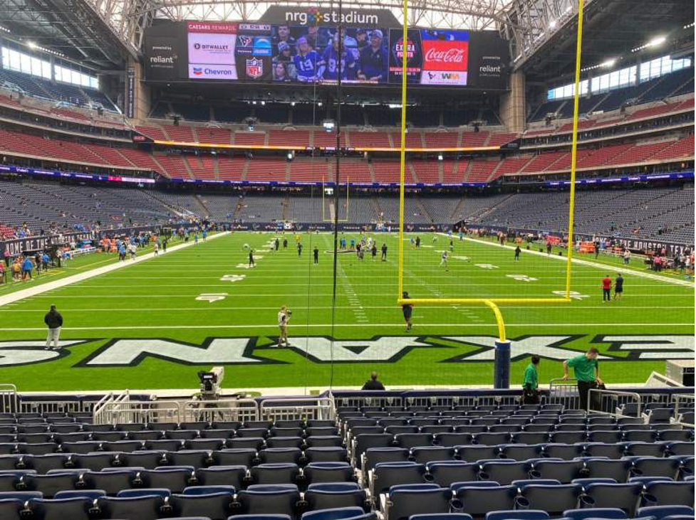 100 Level Endzone — NRG Stadium