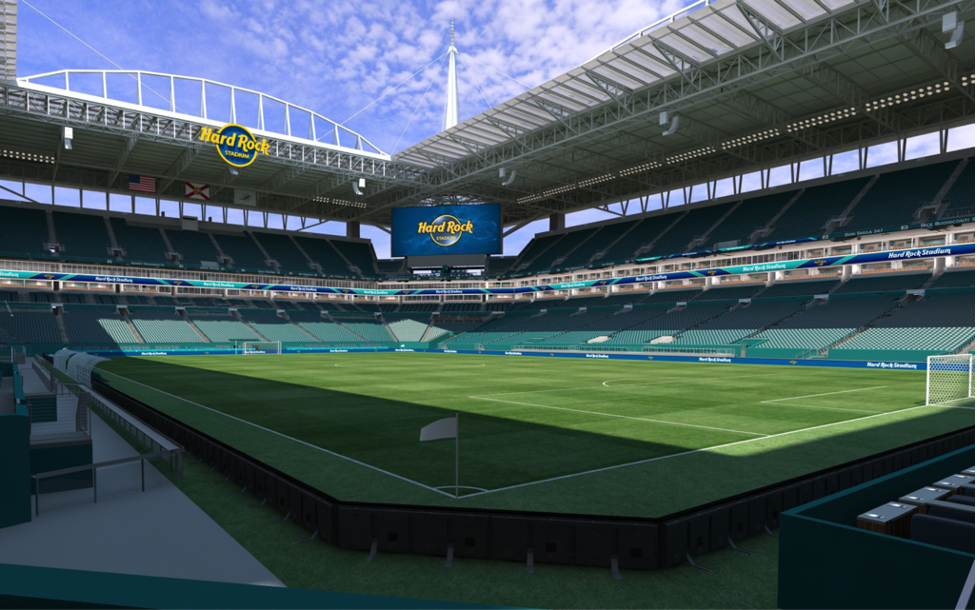 100/200 Level Corner — Hard Rock Stadium