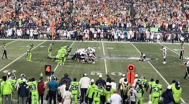 100 Level Sidelines — Lumen Field