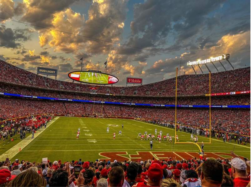 100/200 Level Endzone — Arrowhead Stadium