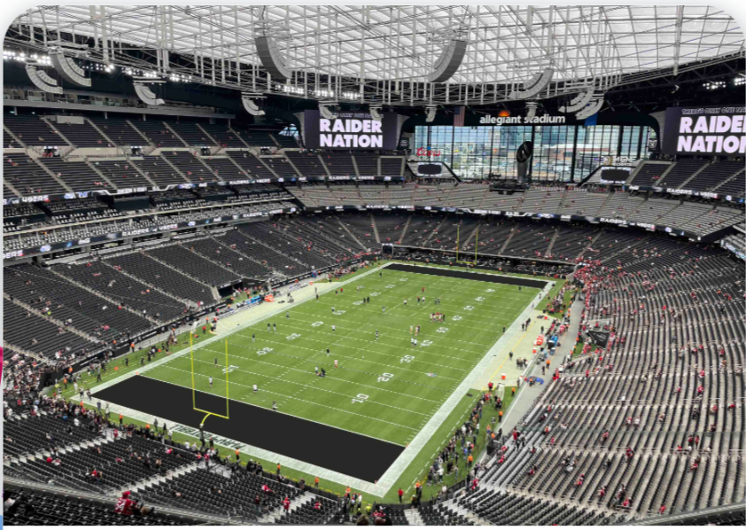 400 Level Premium Sideline — Allegiant Stadium