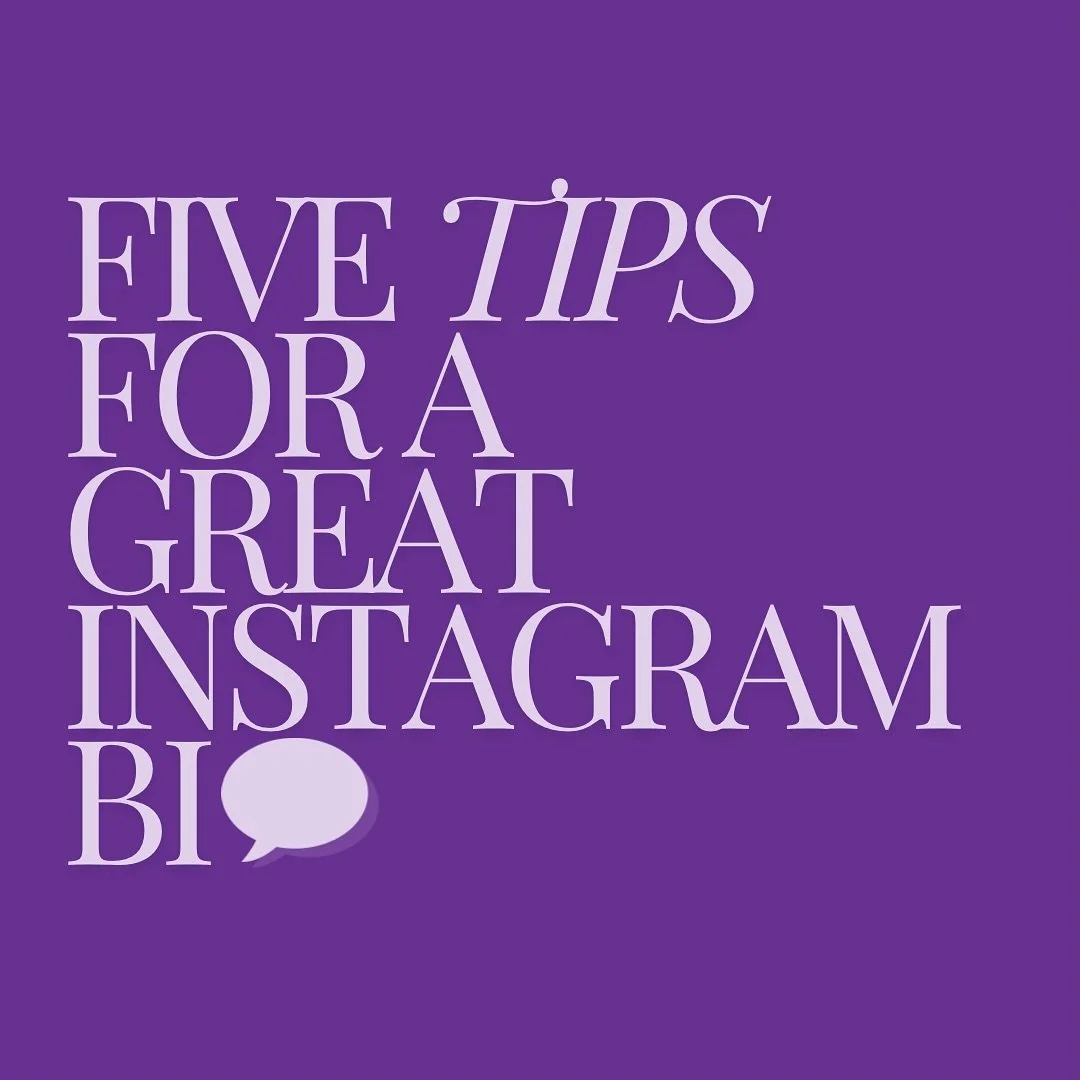 Hey, when was the last time you updated your Instagram bio? 🧐

It&rsquo;s the first thing people see and you want to make a good first impression. 🤩

✨Keep it Short &lsquo;n Sweet!
✨Use Relevant Keywords
✨Include a Call-to-Action
✨Add Contact Info
