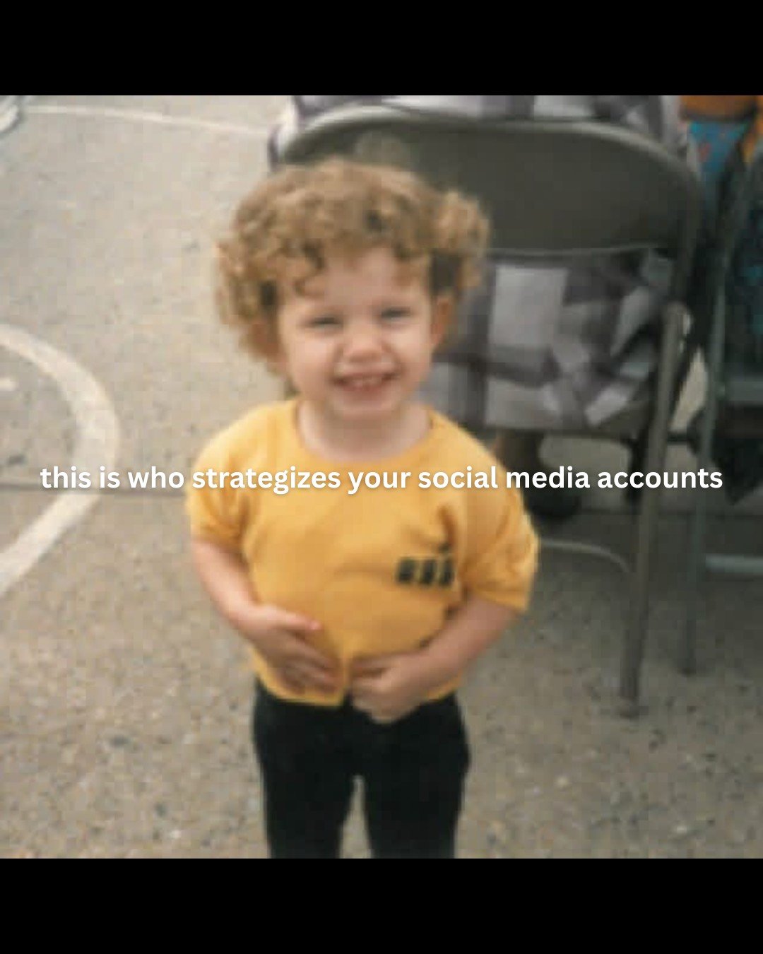 This is who's running the show at OC Social! Aren't we cuties? 😉