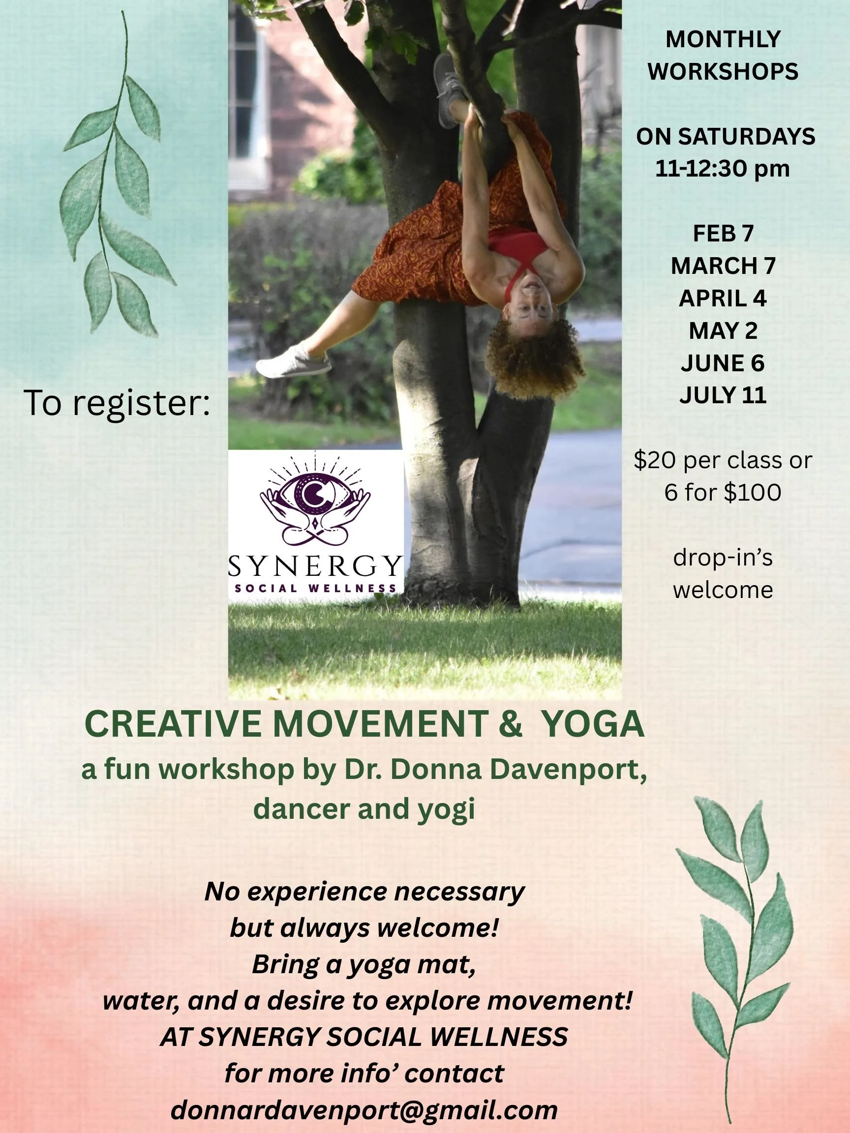 Creative Movement and Yoga with Donna Davenport
