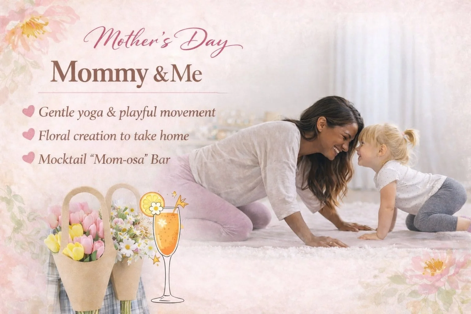 Mother's Day Mommy and Me Yoga