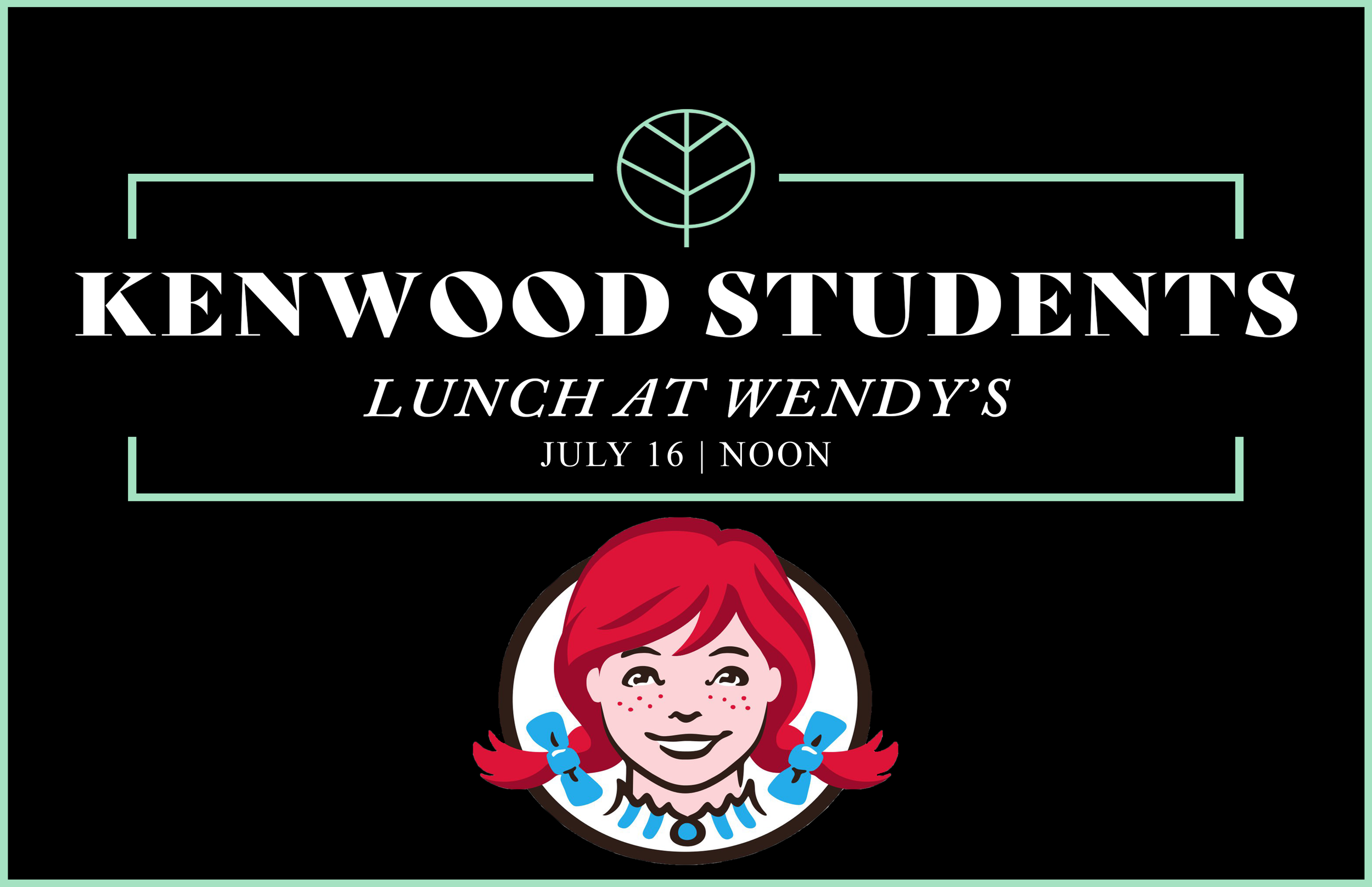 Lunch at Wendys