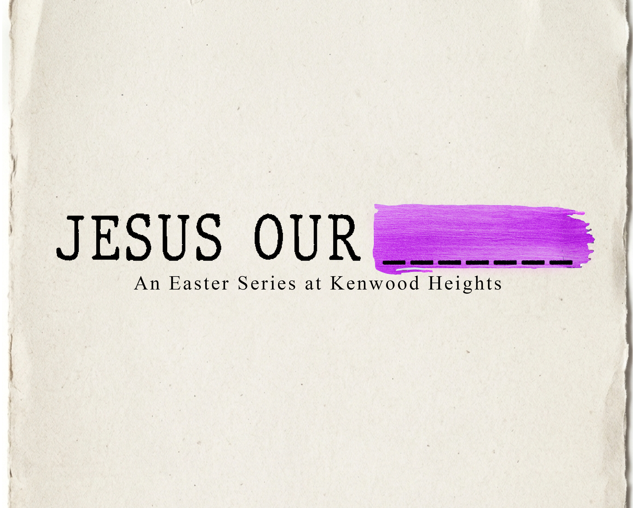 Easter at Kenwood Heights