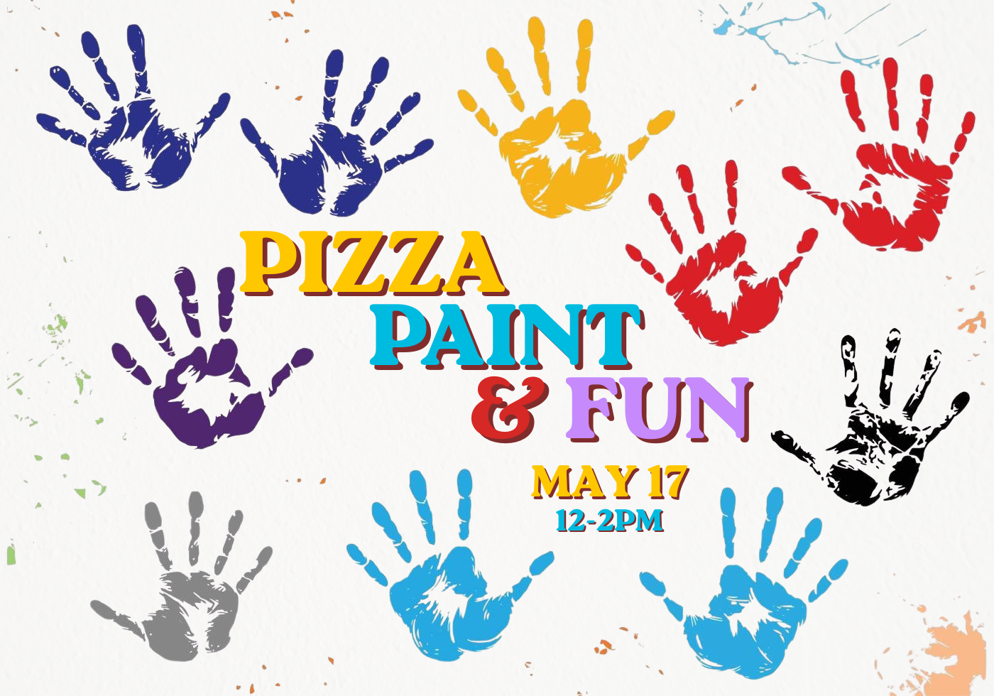 Pizza, Paint, and Fun