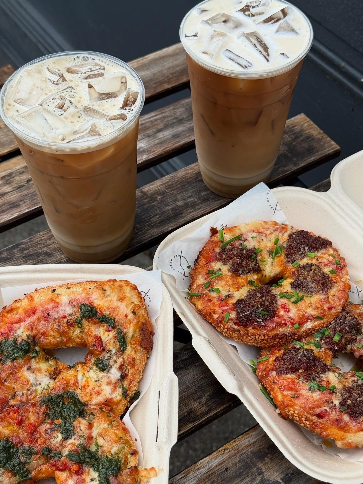 round of applause for the first POTENTIAL sunny Saturday (and a pizza bagel) 👀🫣🌤️
