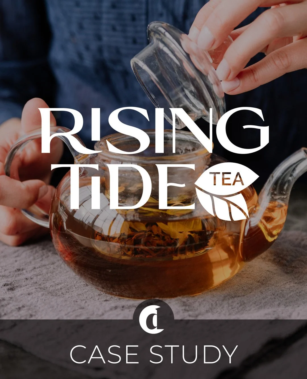 This year we met a terrific couple who were in the process of moving their artisanal loose-leaf tea business from Nova Scotia to Saint John. 🍵

They wanted to rebrand the company and develop new packaging labels to modernize their look and pay homag