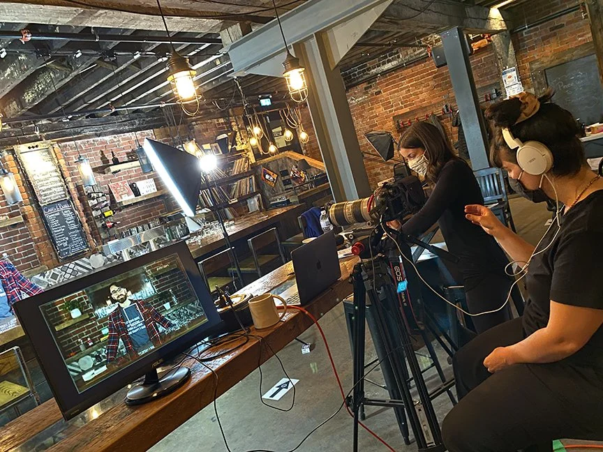 Brewmasters video shoot