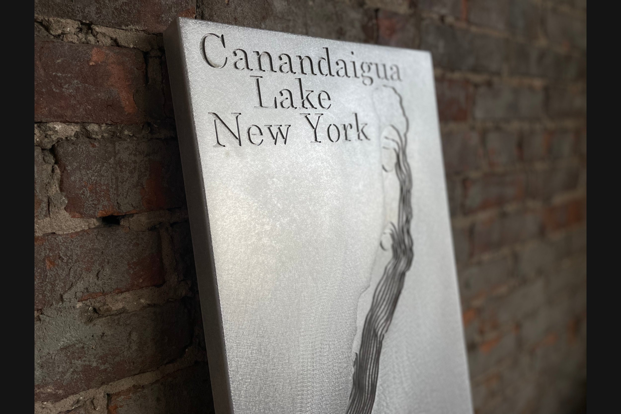 Canandaigua Lake Topography
