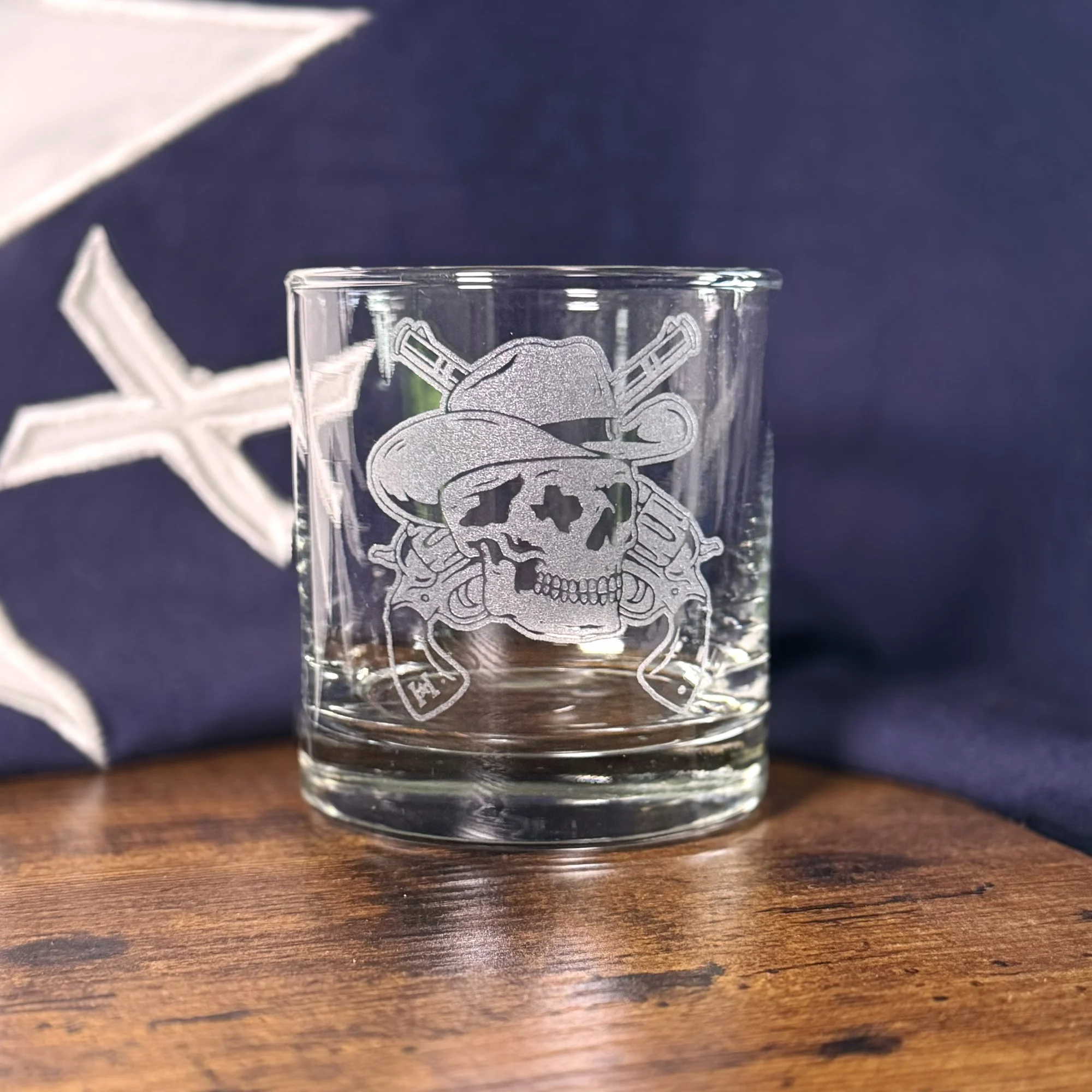 Don't Mess With TX - Whiskey Glass